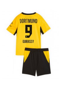 Borussia Dortmund Serhou Guirassy #9 Babyklær Hjemme Fotballdrakt til barn 2026-27 Korte ermer (+ Korte bukser)